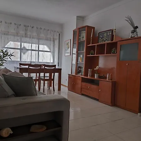 Lägenhet T2 Junto A Praia, Com Lencois, Toalhas, Wifi, Churrasqueira, 3ºpiso Sem Elevador *